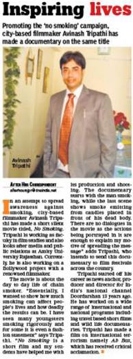 Avinash Tripathi, Short filmmaker-inspired Youth 